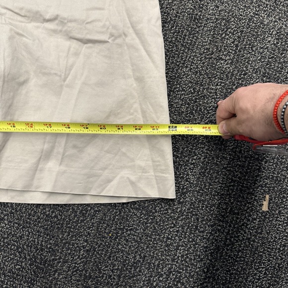 Burberry Golf Khaki Pleated Nova Check Mini Skirt Skort Women's US 12 - Picture 9 of 12